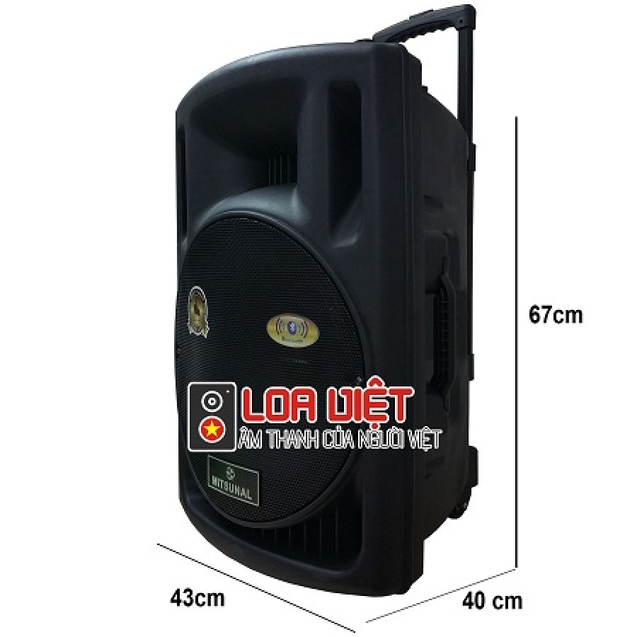 Loa Vali kéo di động Mitsunal M35 ( Bass 40 - Công suất 480W) 